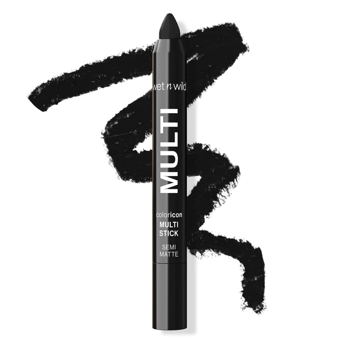 wet n wild Color Icon Cream Eyeliner Eyeshadow Multi-Stick, Moisturizing, Nourishing Velvety Cream-to-Powder Buildable & Blendable Formula, Cruelty-Free & Vegan - Nocturnal Behavior