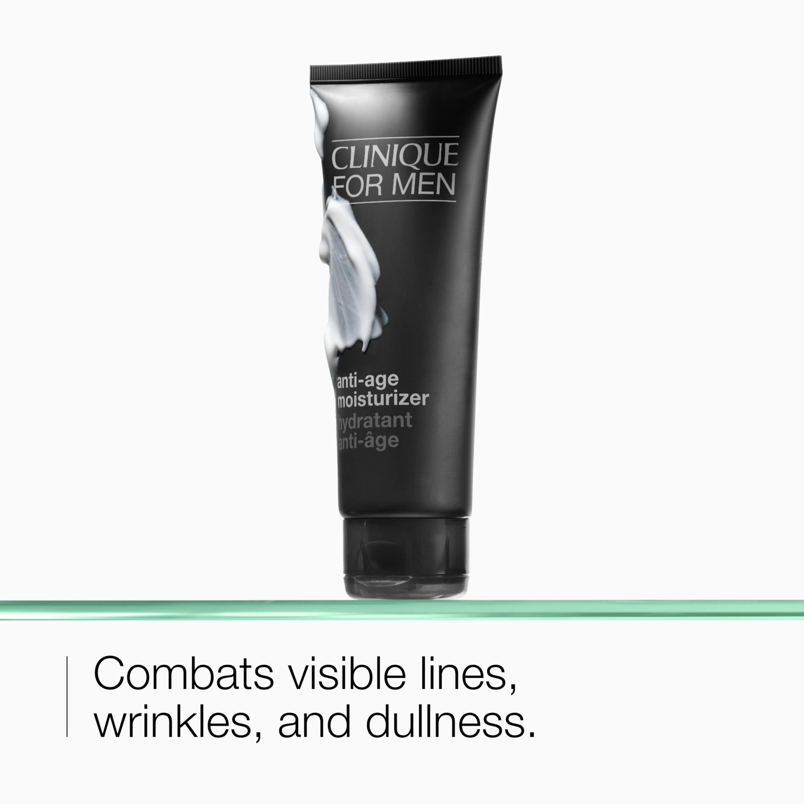 Clinique For Men Daily Face Moisturizer With Hyaluronic Acid + Glycerin | Anti-Aging, Hydrating + Brightening, 3.4 Fl Oz