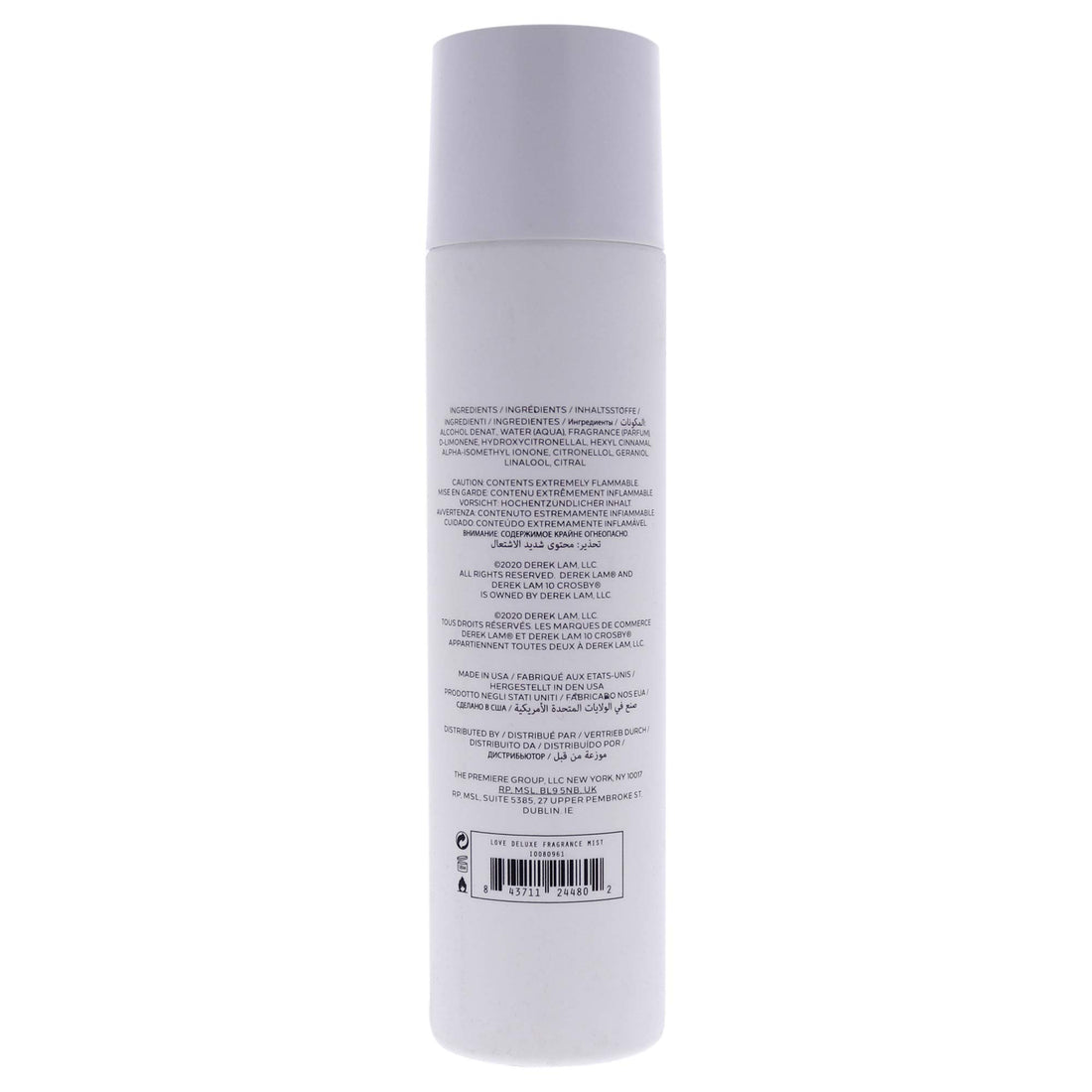 Derek Lam Love Deluxe Body Spray for Women, Womens Fragrance Mist, 8 oz