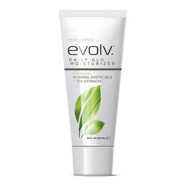 Evolv. Daily Glo Moisturizer Enriched with Vitamins, Exotic Oils & Tea Extracts