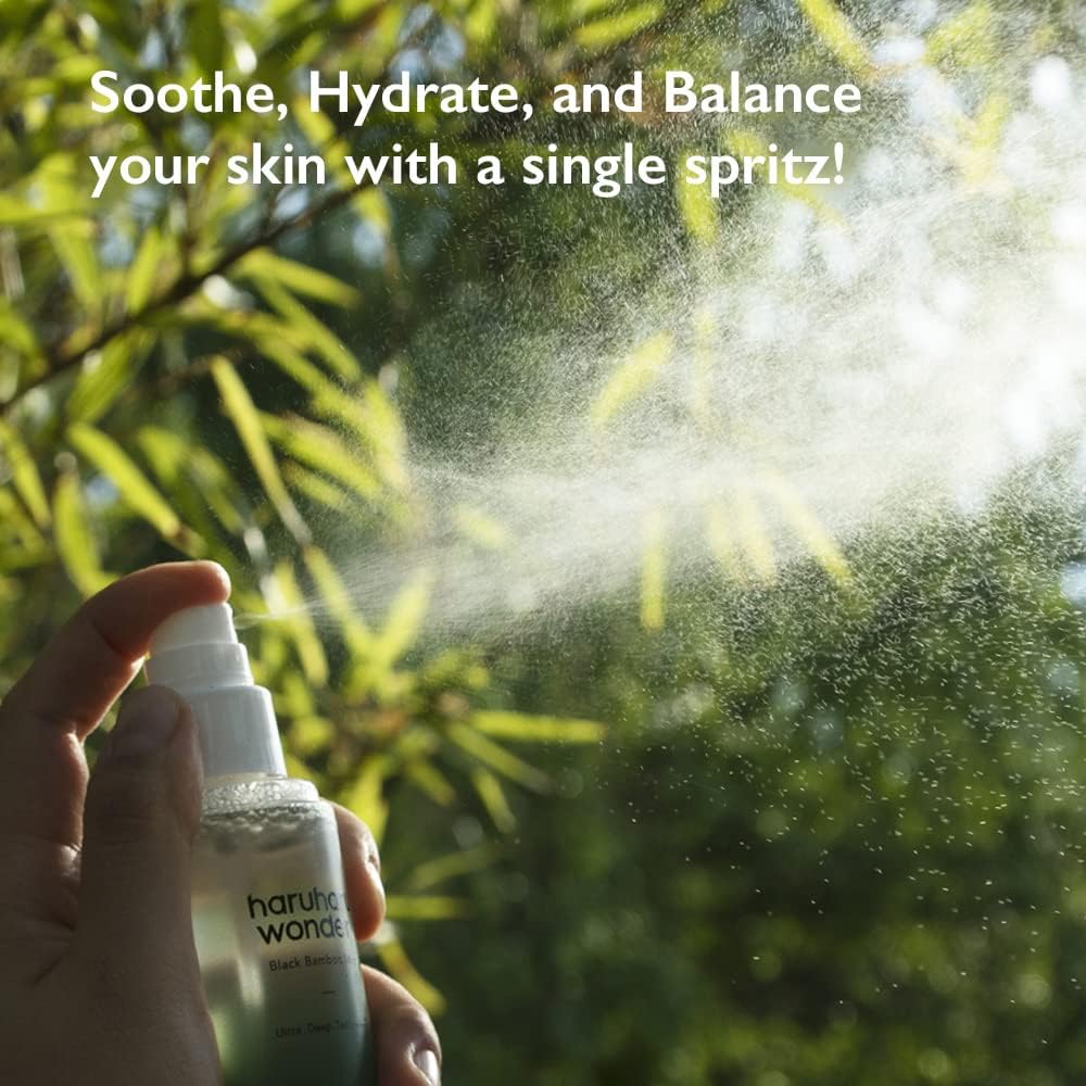 Haruharu WONDER Black Rice Bamboo Mist 150ml Hydrating and Firming skin