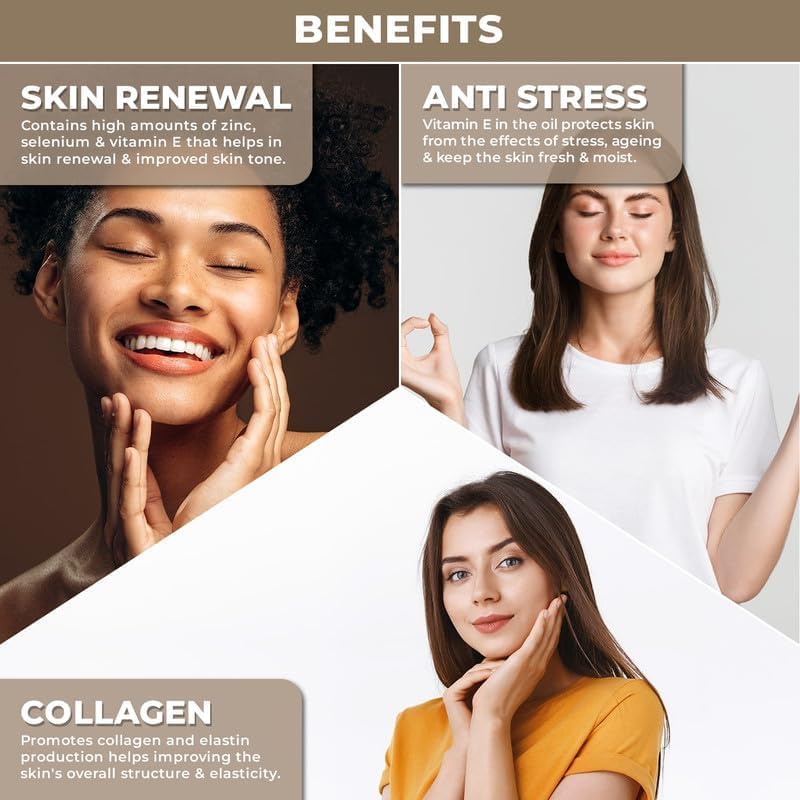 USDA Organic Argan Oil - Moroccan Oil for Hair and Skin - Pure, Cold-Pressed, Natural - Best Argan Oil for Frizzy Hair, Face and Body - 100% Pure Argan Oil of Morocco - Hydrating and Nourishing Oil