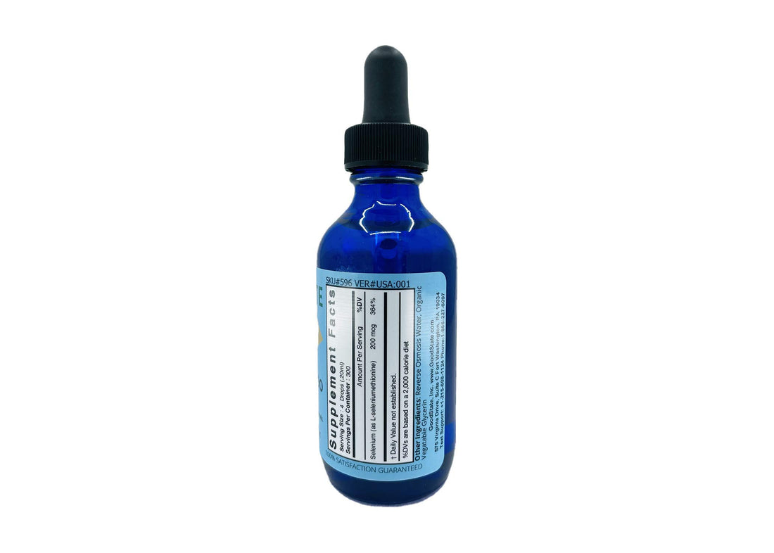 Good State Liquid Ionic Selenium 200, 596, 2 fl oz, 1 Count