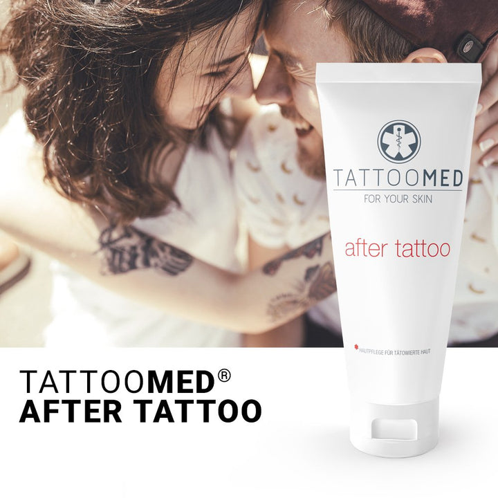 TattooMed After Tattoo Care With Panthenol For Protecting Sensitive Tattooed Skin