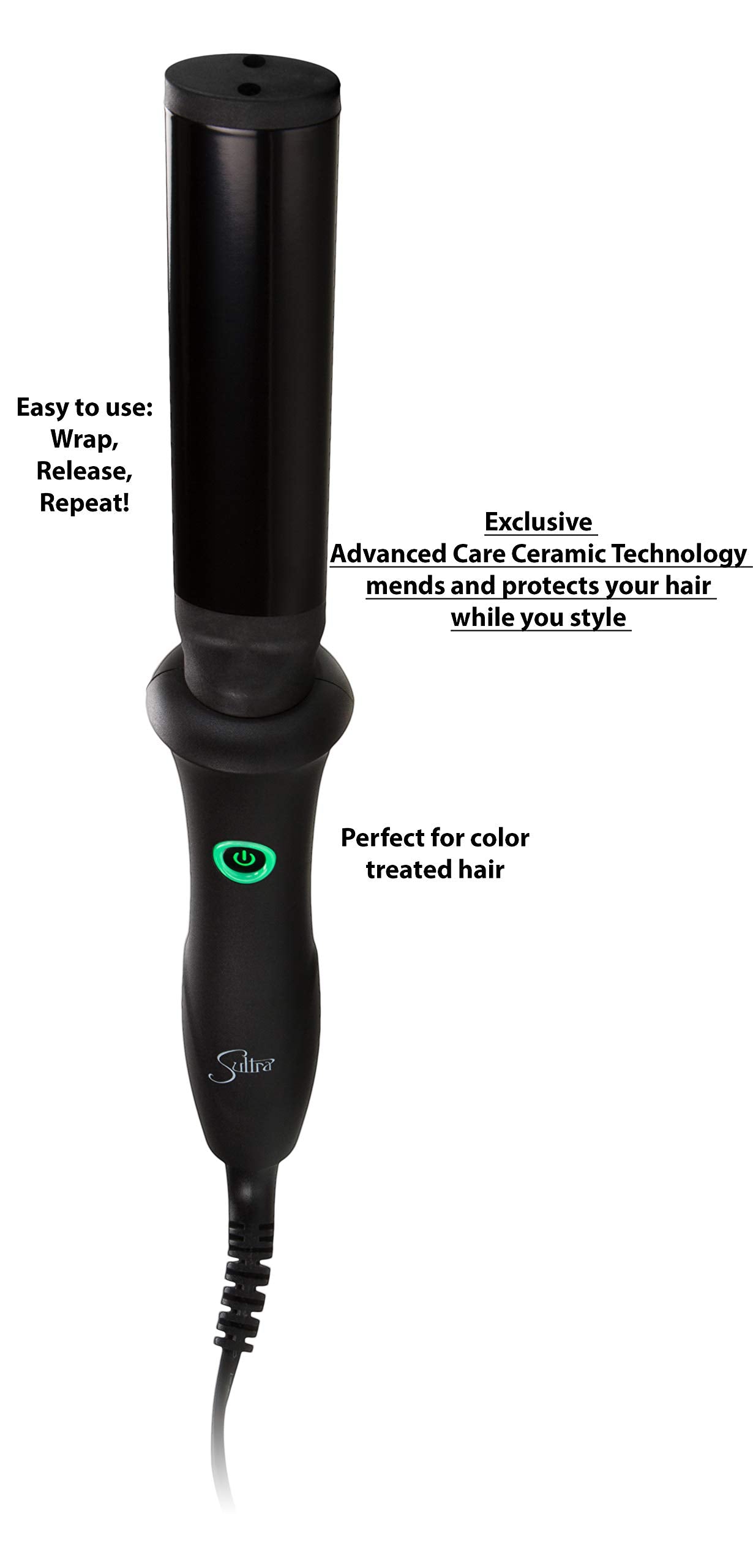 Sultra The Bombshell Oval Rod Curling Iron 3 piece