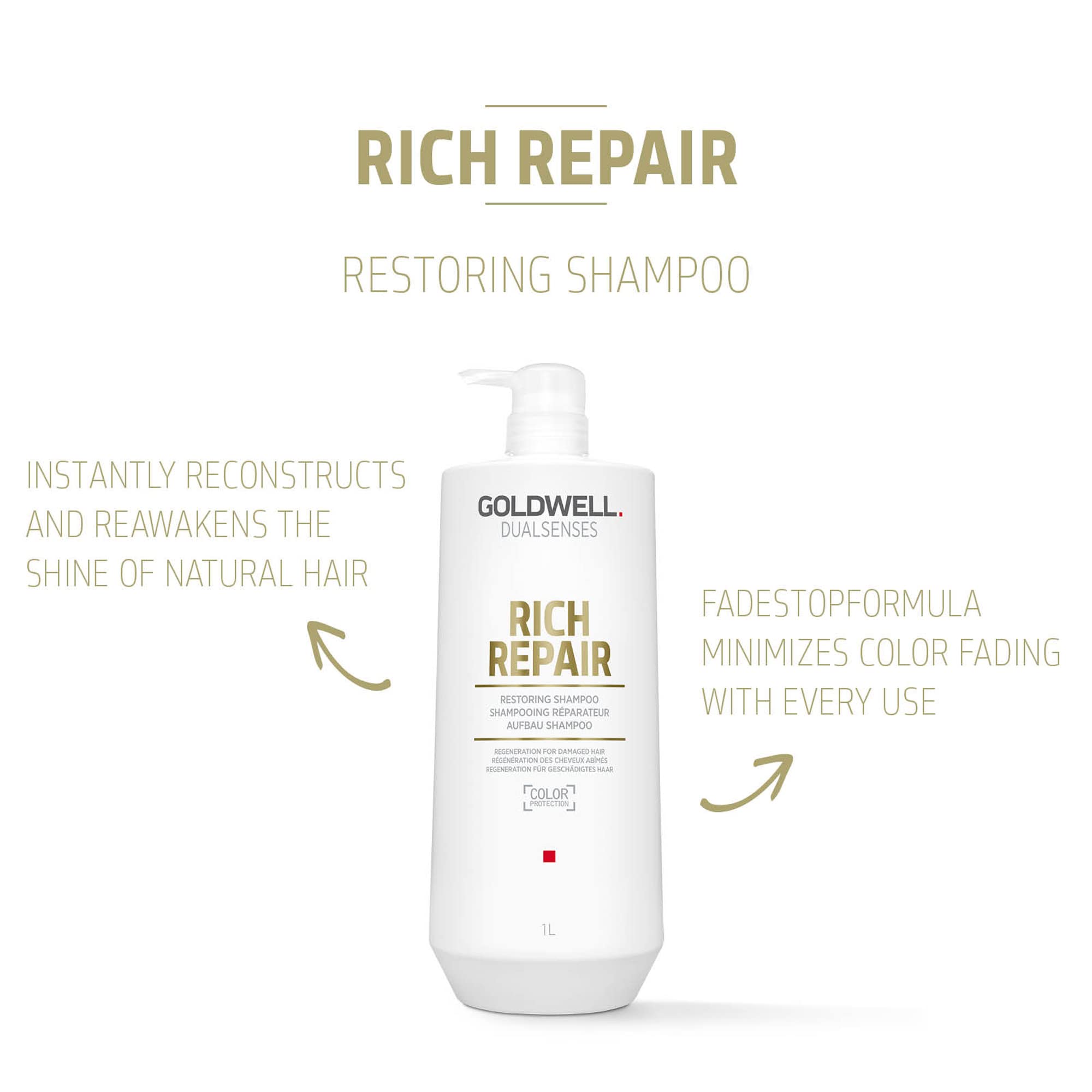 Goldwell Dualsenses Rich Repair Restoring Shampoo 1000ml