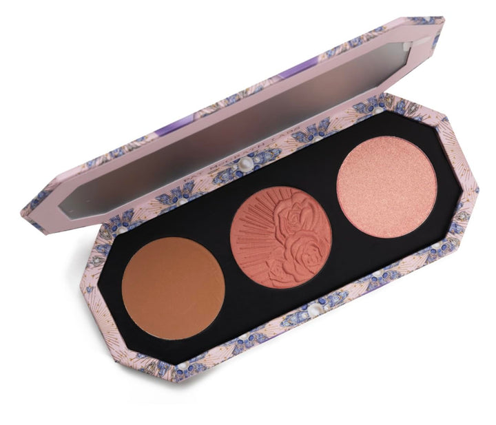 Divine Blush Plus Bronze Plus Glow Trio - Nirvana In Bloom by Pat Mcgrath Labs for Women - 0.36 oz Makeup
