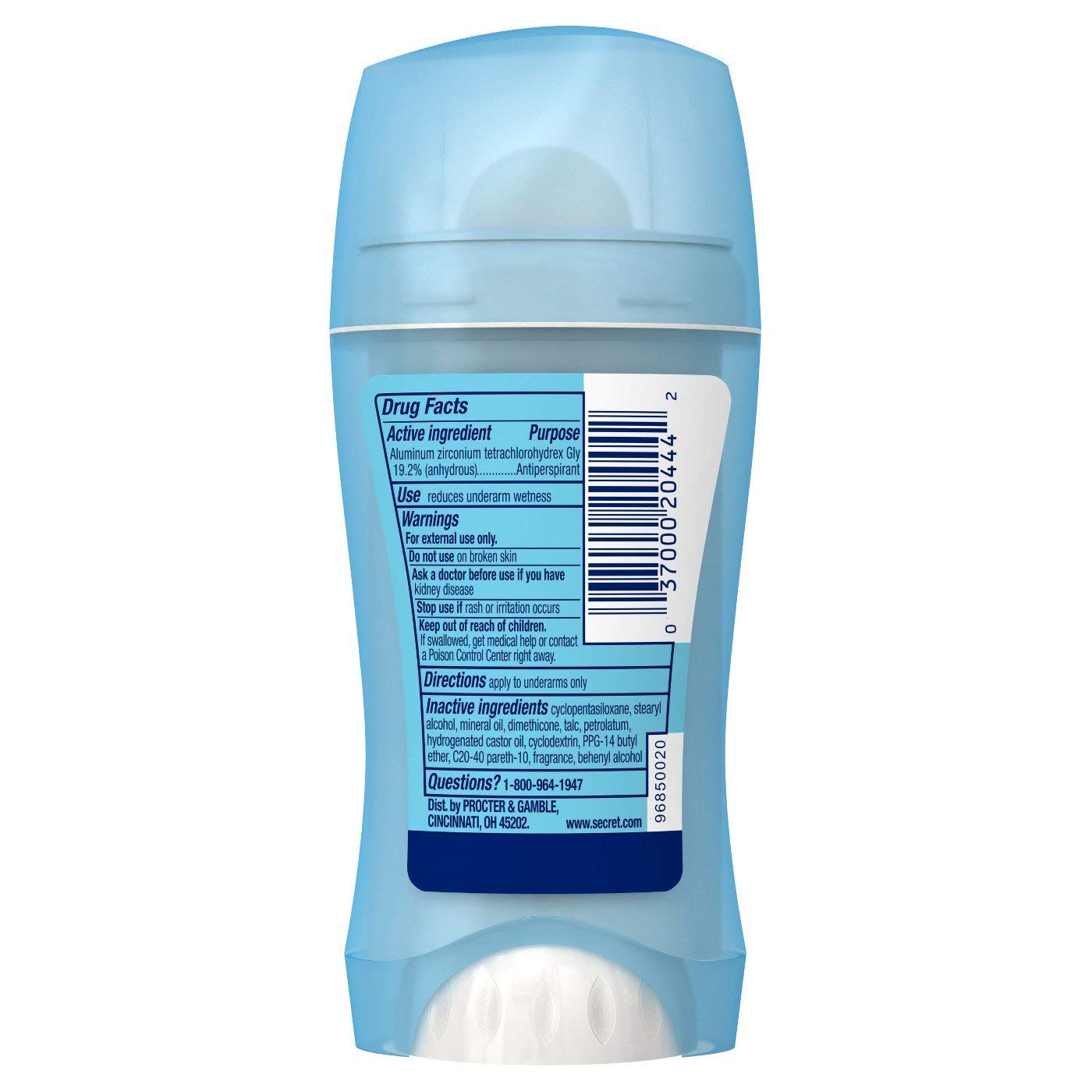 Pack of 3: Secret Scent Expressions Va Va Vanilla Invisible Solid Antiperspirant & Deodorant 2.6 oz (Pack of 3)