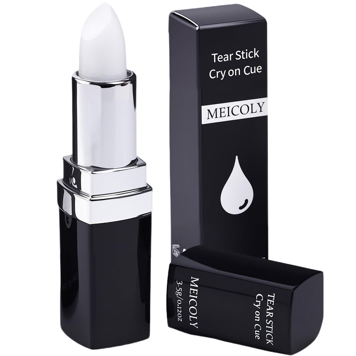 MEICOLY Mint Tear Stick for Actors and Actresses,Natural Menthol for Tears on Cue,Cry Stick Fake Tears for Professional SFX Makeup,Stage Makeup,Film,Theatre,TV, Acting and Performance