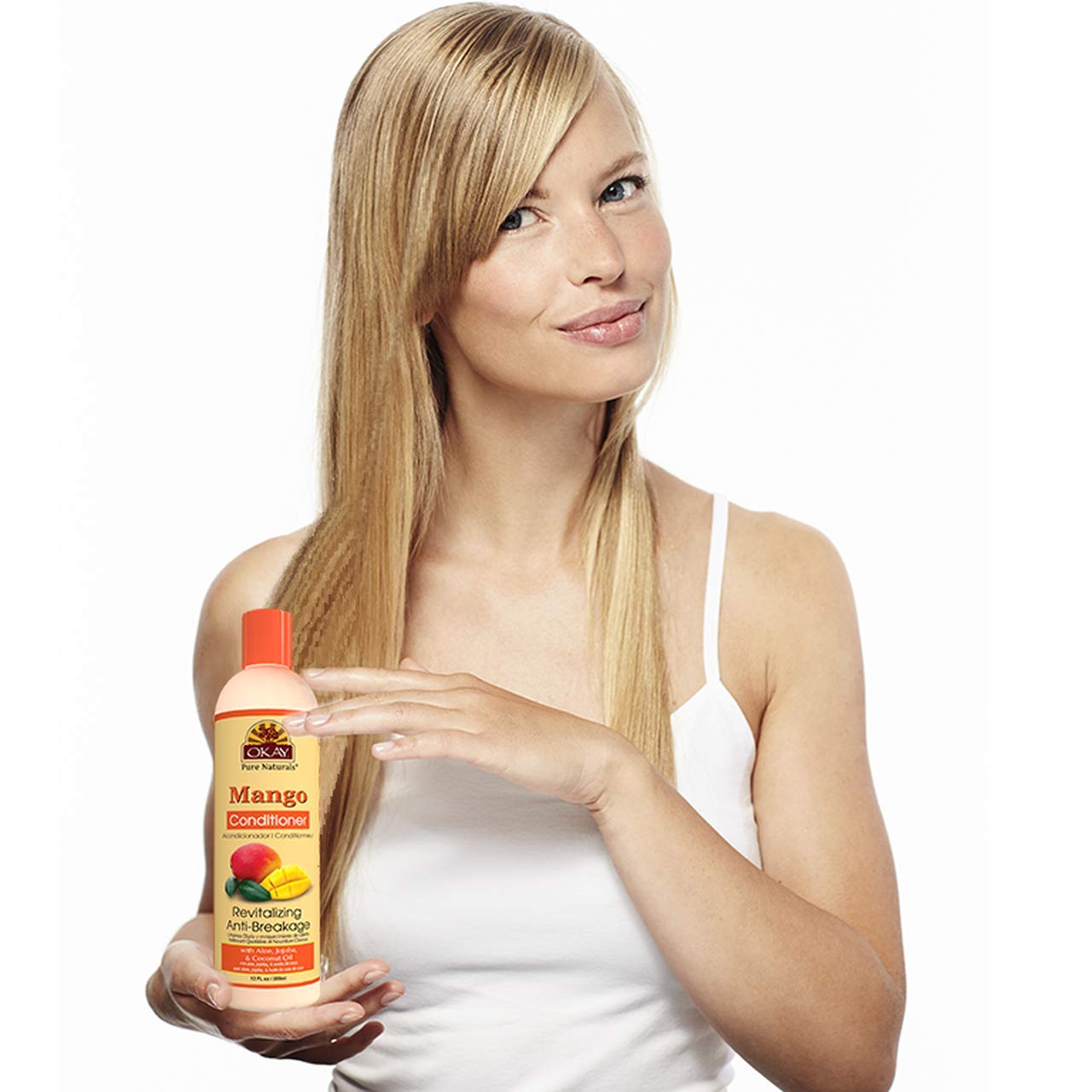 Okay Mango Revitalizing Anti Breakage Conditioner, 12 Ounce