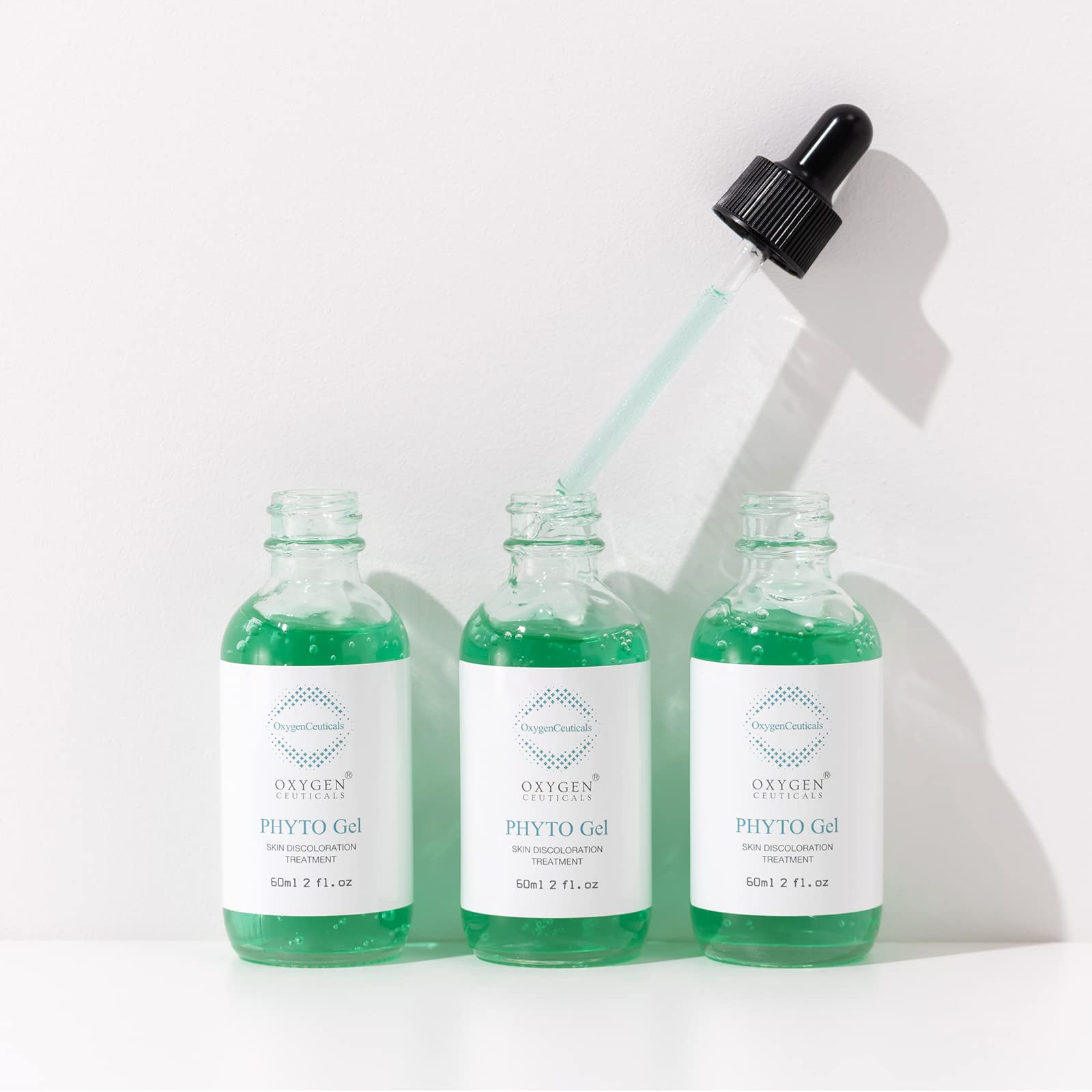 OxygenCeuticals Phyto Gel (30ml / 1 fl. oz) – Korean Oil-Free Facial Serum with Centella Asiatica & Niacinamide, Skin Treatment to Calm and Improve Skin Complexion