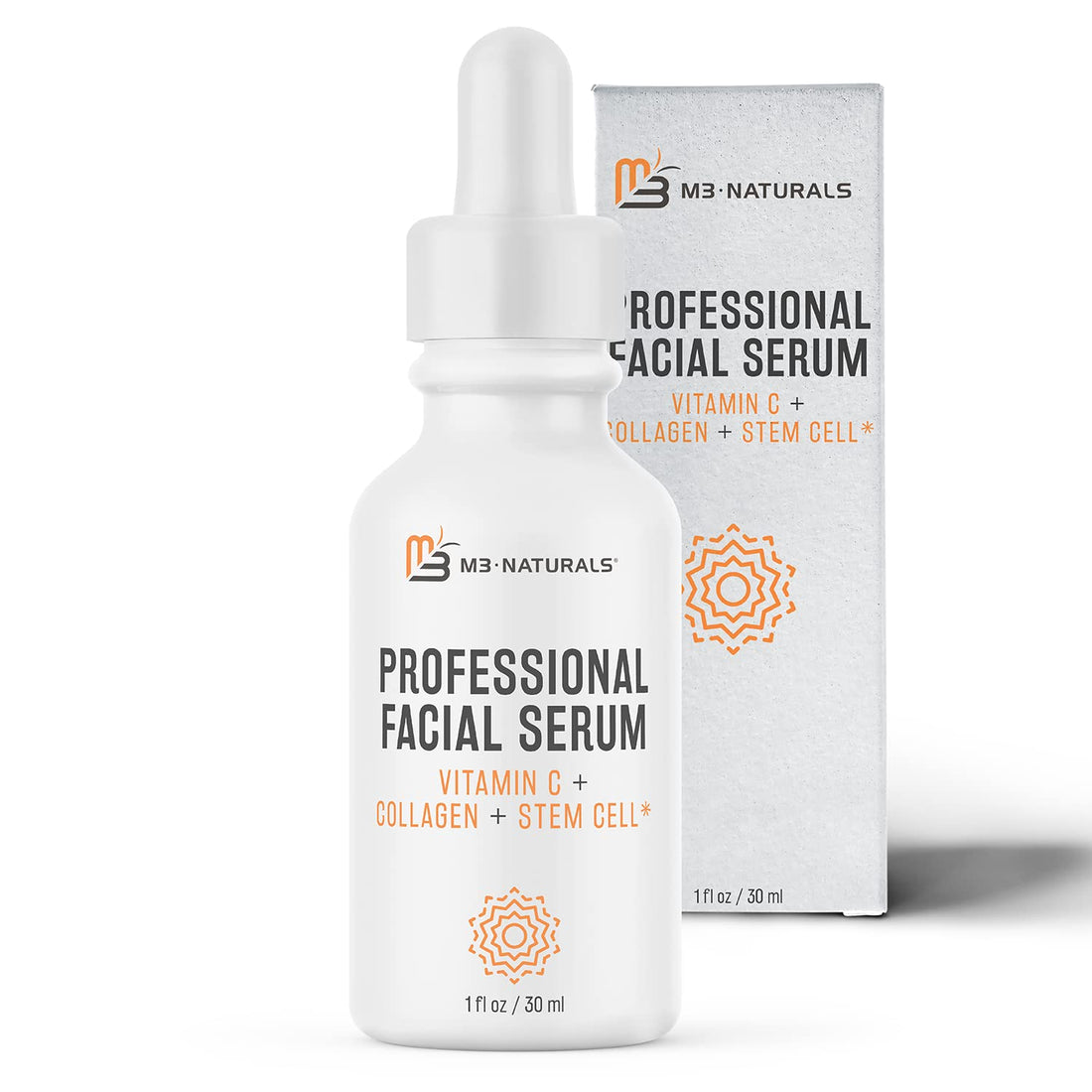 Premium Vitamin C Serum For Face, Anti-Aging Topical Facial Serum With Hyaluronic Acid + Vitamin E, 1 Fl Oz.