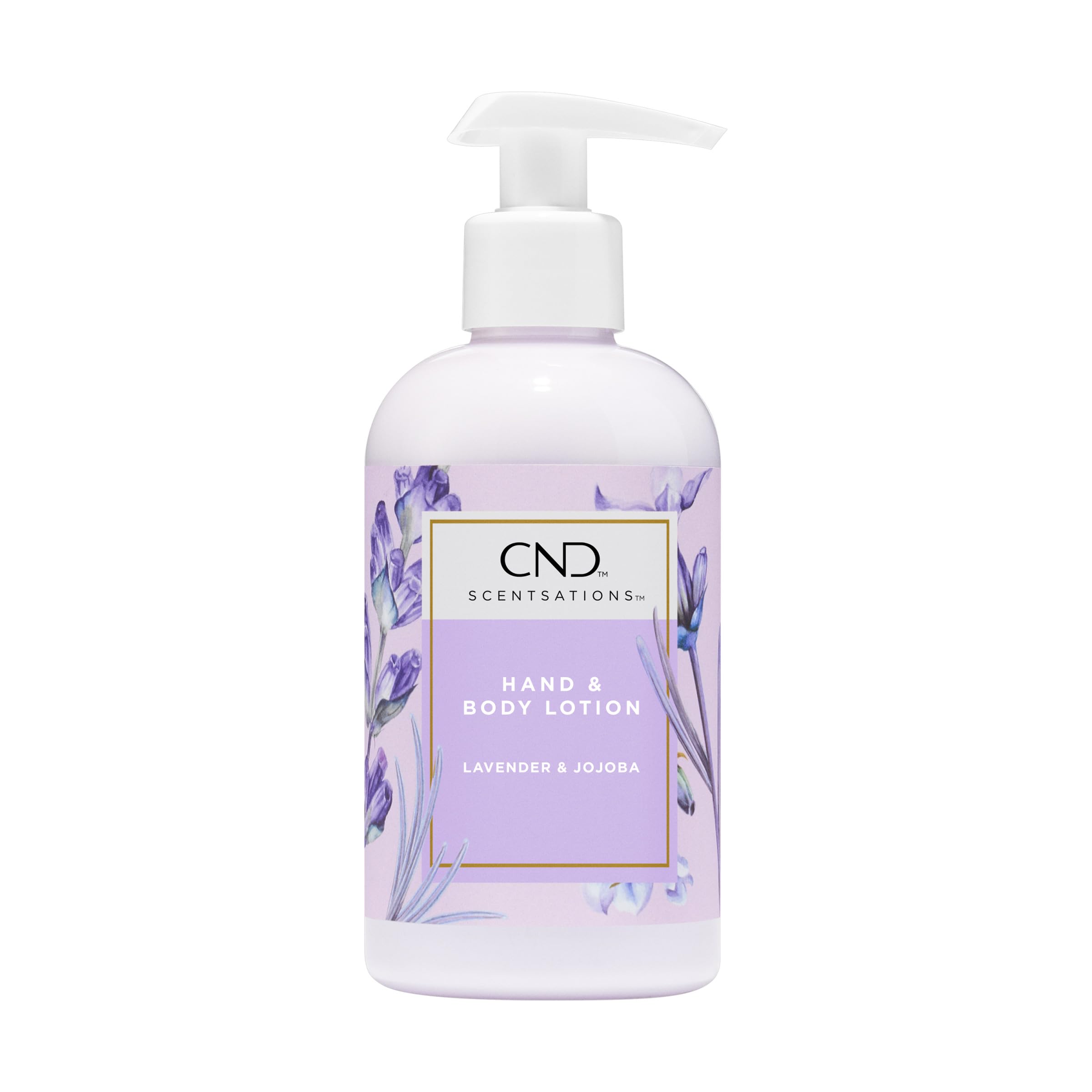 CND Cosmetics Creative Scentsations Hand & Body Lotion - Lavender & Jojoba - 8.3 oz