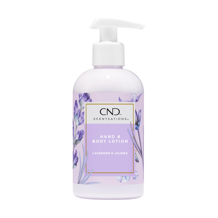 CND Cosmetics Creative Scentsations Hand & Body Lotion - Lavender & Jojoba - 8.3 oz