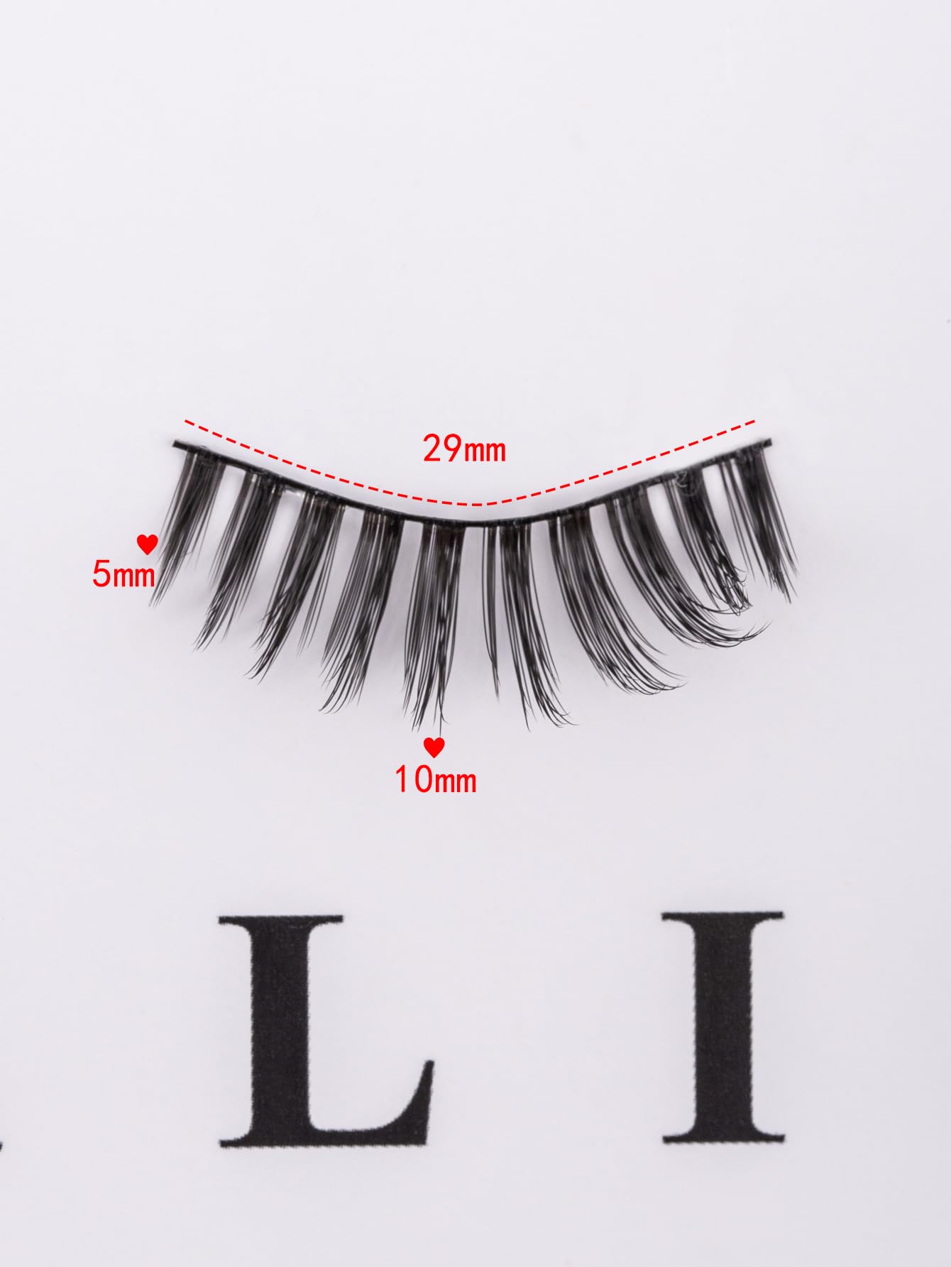Siligli Manga Lashes Cat Eye Wispy Eyelashes Anime Lash Pack, 7 Pair