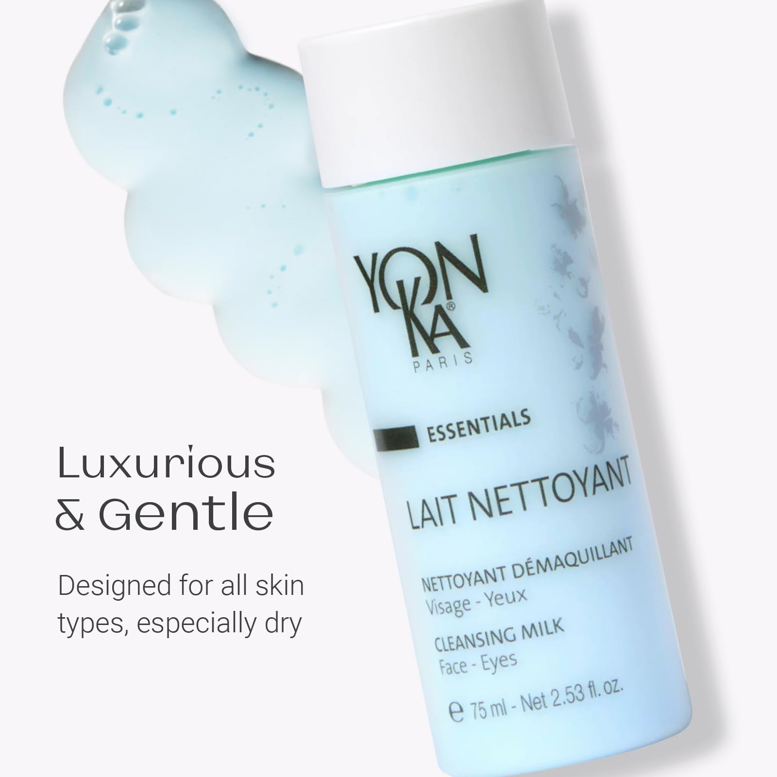 Yon-ka (Yonka) Lait Nettoyant Non-comedogenic Cleansing Lotion and Eye Makeup Remover