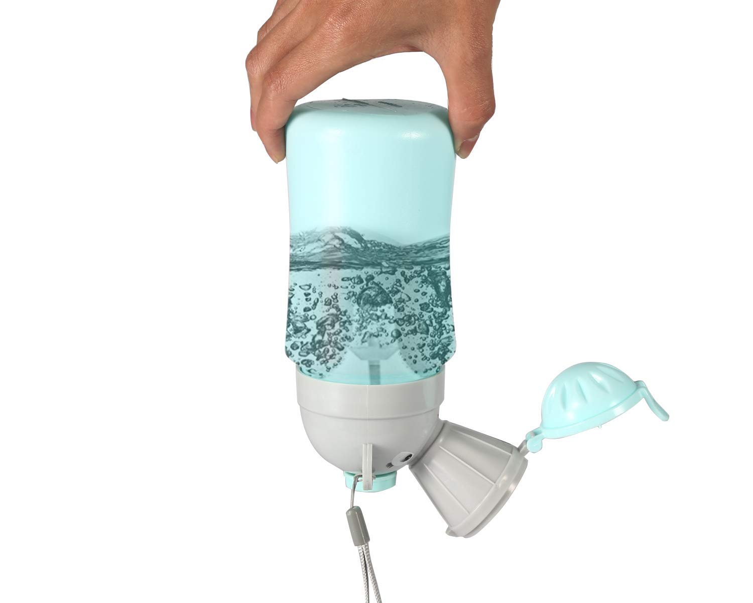 ONEDONE Portable Potty Baby Child Potty Urinal Emergency Toilet for Camping Car Travel and Kid Potty Pee Training (Blue)