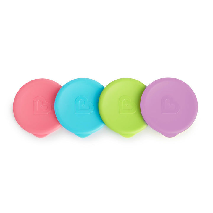 Munchkin® Miracle® 360 Sippy Cup Lids, 4 Count, Pink/Blue/Green/Purple