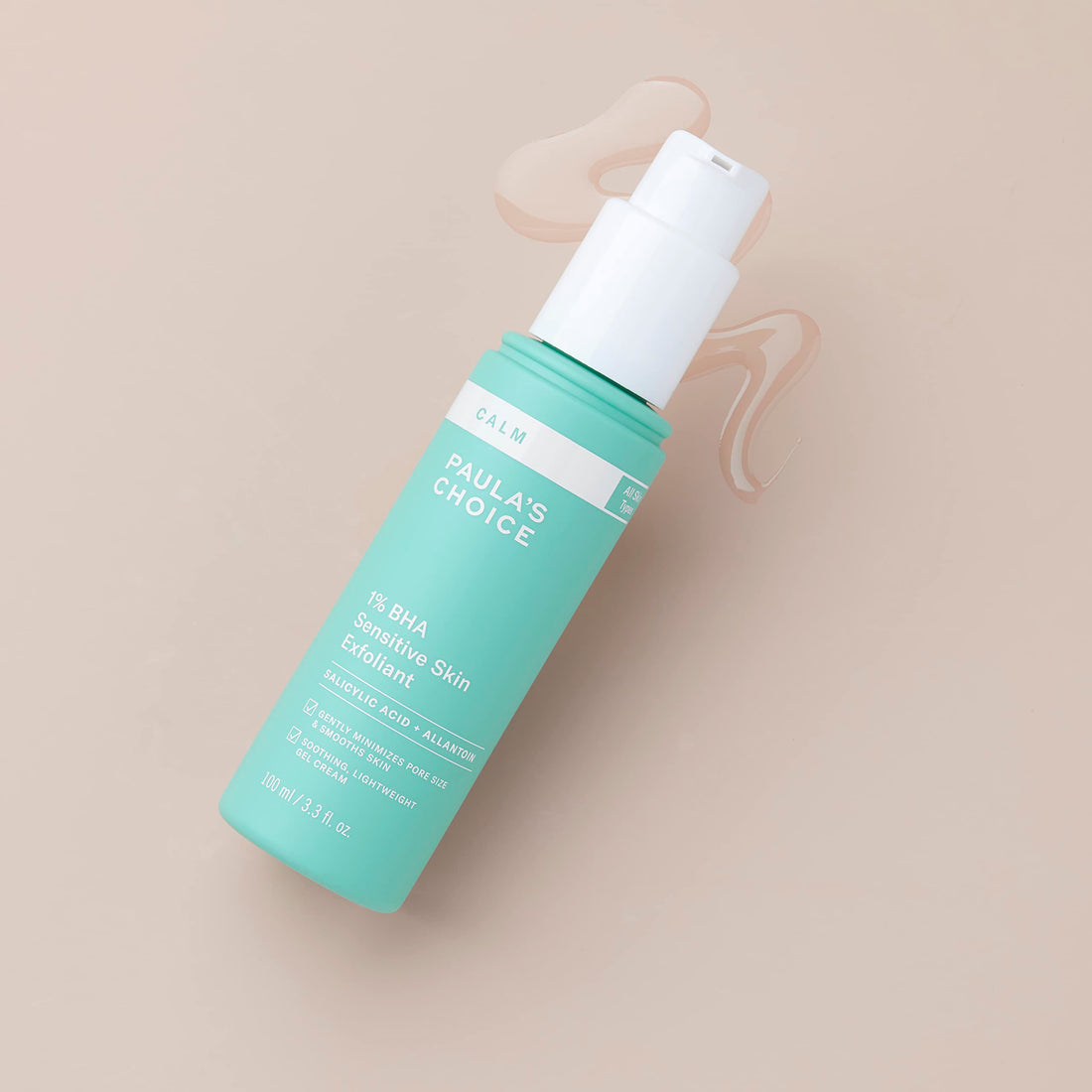 Paula’s Choice CALM 1% Sensitive Skin BHA Exfoliant, Salicylic Acid Lotion for Large, Clogged Pores, Calms + Soothes Redness, Suitable for Rosacea-Prone & Eczema-Prone Skin, Fragrance-Free, 3.3 Fl Oz