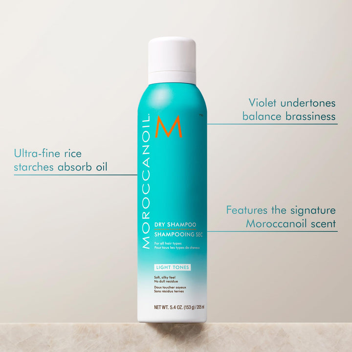 Moroccanoil Dry Shampoo Light Tone 205ml