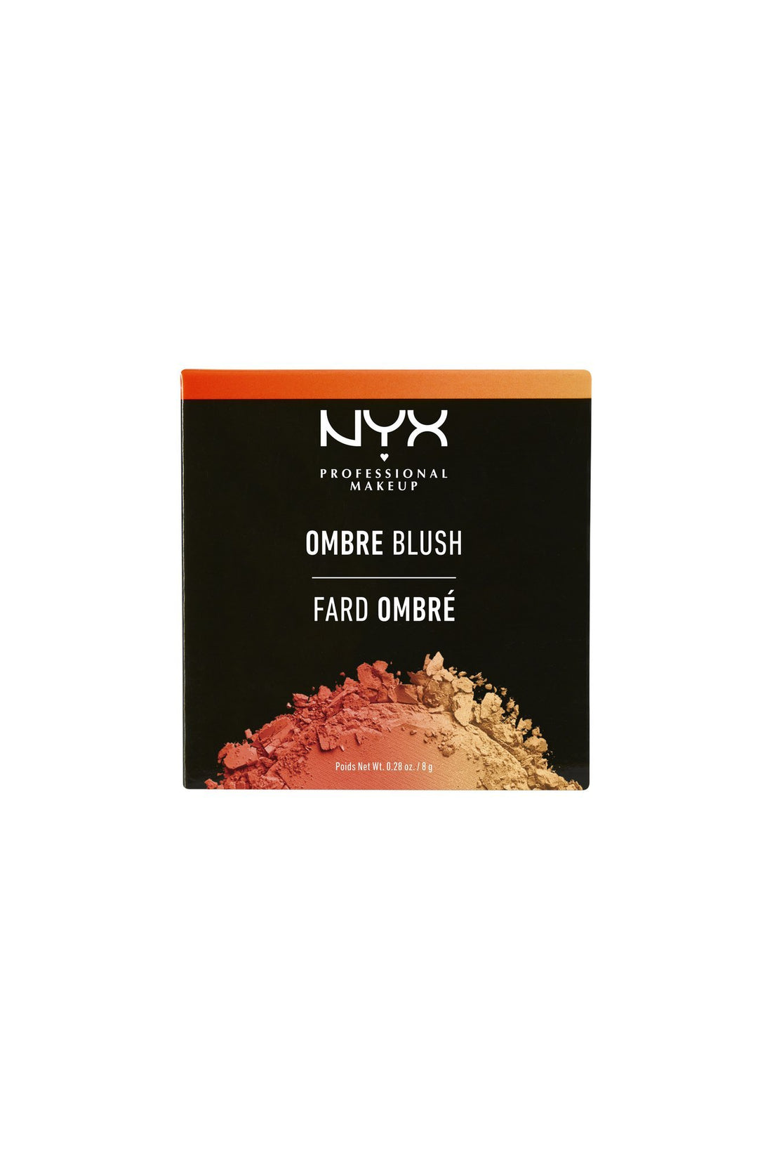 Nyx Professional Makeup Ombre Blush, Heat, 8g