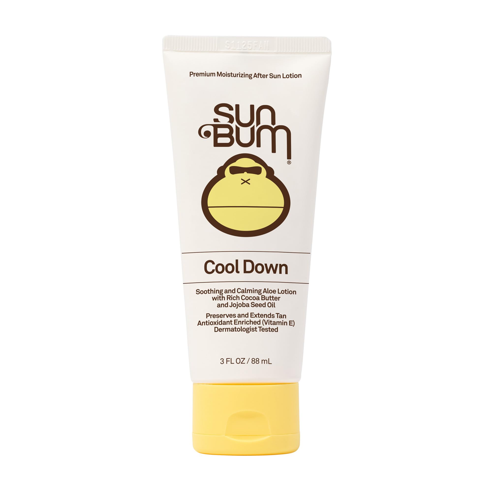 Sun Bum Cool Down Hydrating After Sun Lotion, 1 Count, Hypoallergenic, Vitamin E, Cocoa Butter, Gluten Free, Vegan