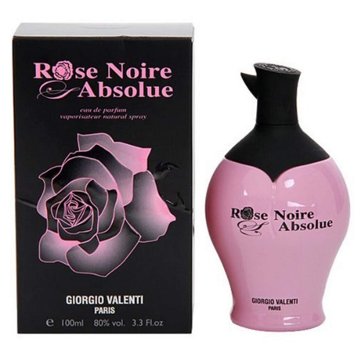Rose Noire Absolue by Giorgio Valenti Eau De Parfum Spray 3.4 oz