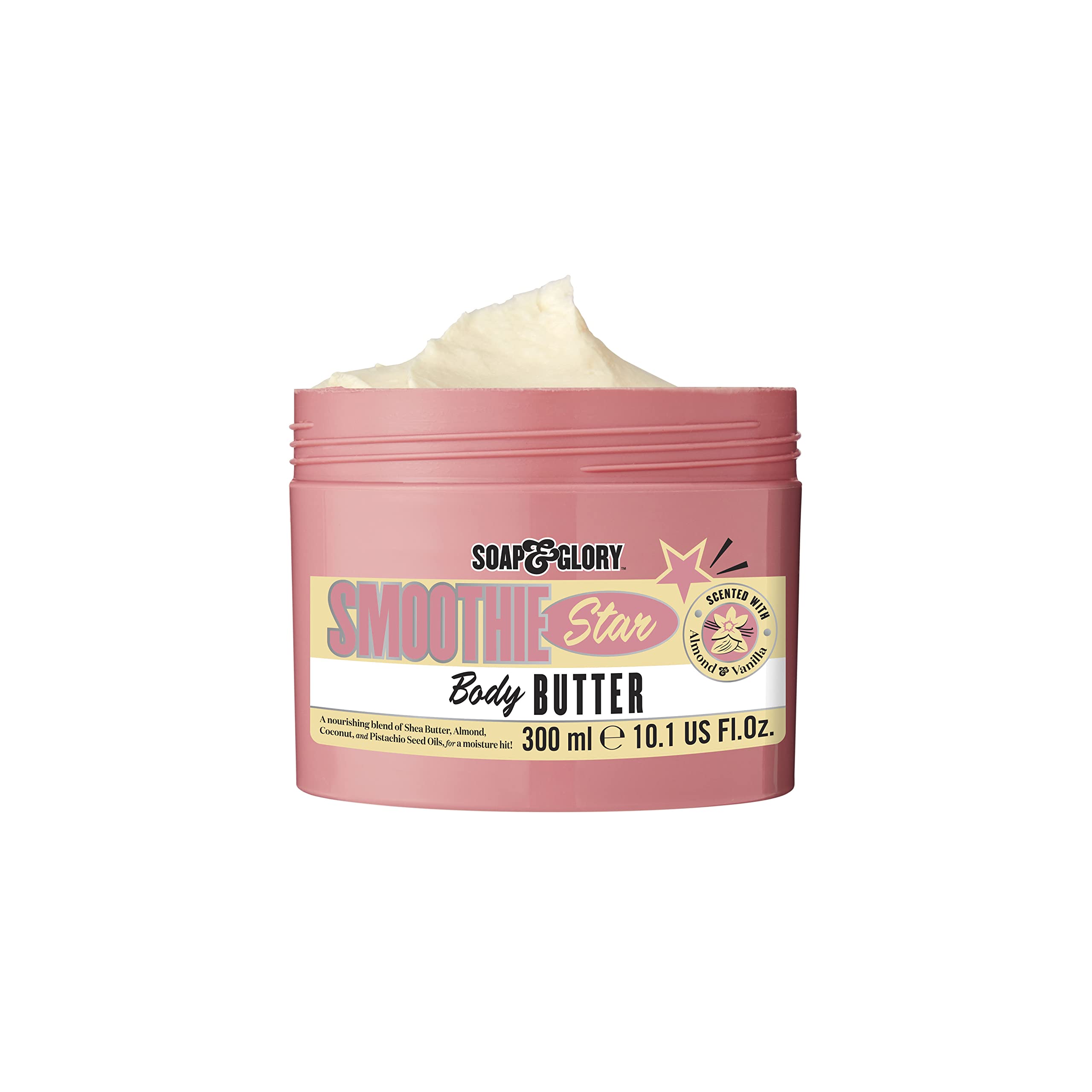 Soap & Glory Smoothie Star Body Butter - Almond & Vanilla Scented 10.1 fl oz - 1 Pack