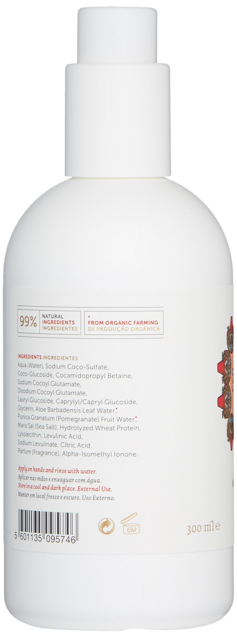 claus porto favorito liquid soap, red poppy, 10.14 fl. oz.