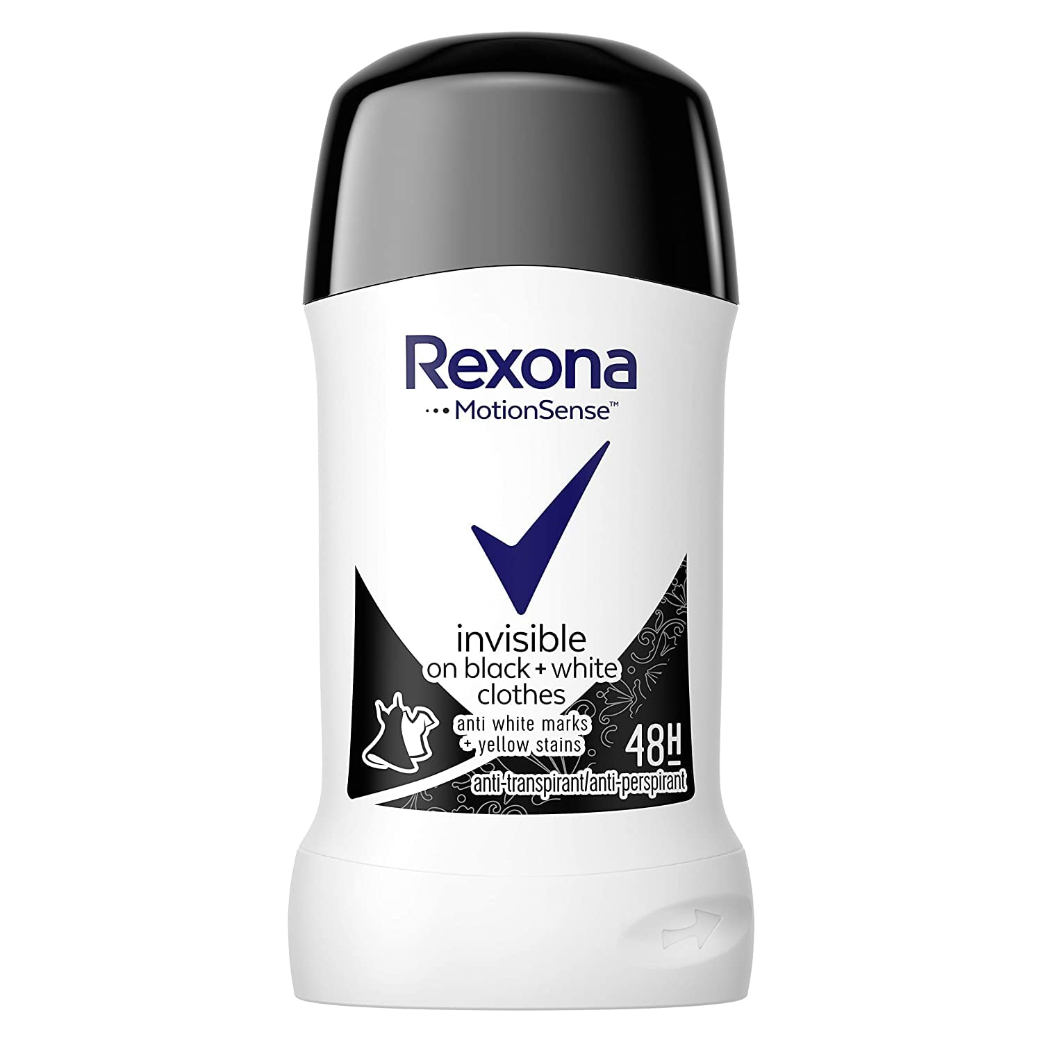 Rexona Motionsense Invisible Black + White Anti-Perspirant Roll on, 40ml