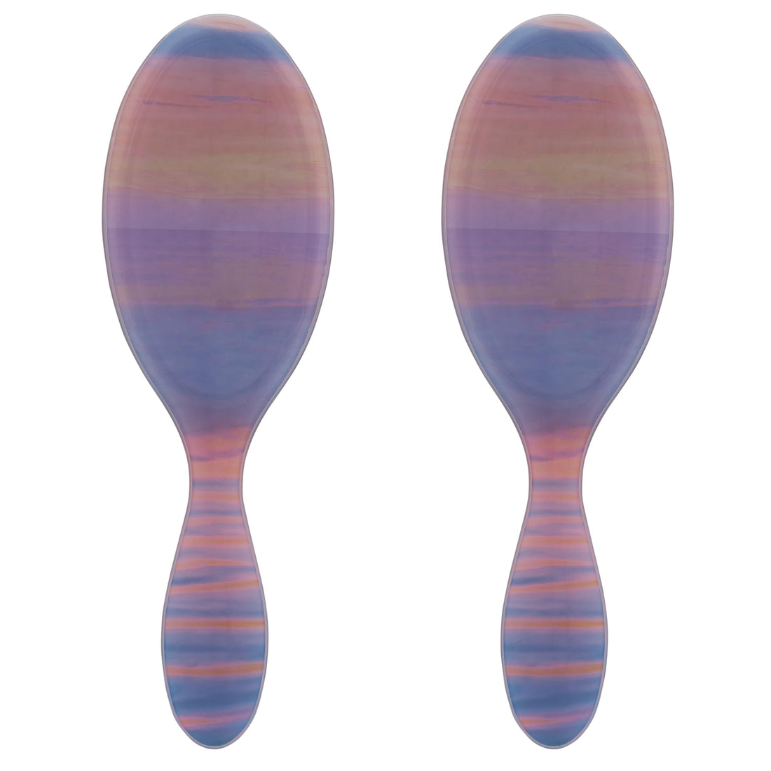 Wet Brush Original Detangler Hair Brush, Purple (Desert Afterglow), Ultra-Soft IntelliFlex Bristles, Detangling Bristles Glide Through Tangles (Wet Dry & Damaged Hair), Women & Men (2 Pack)