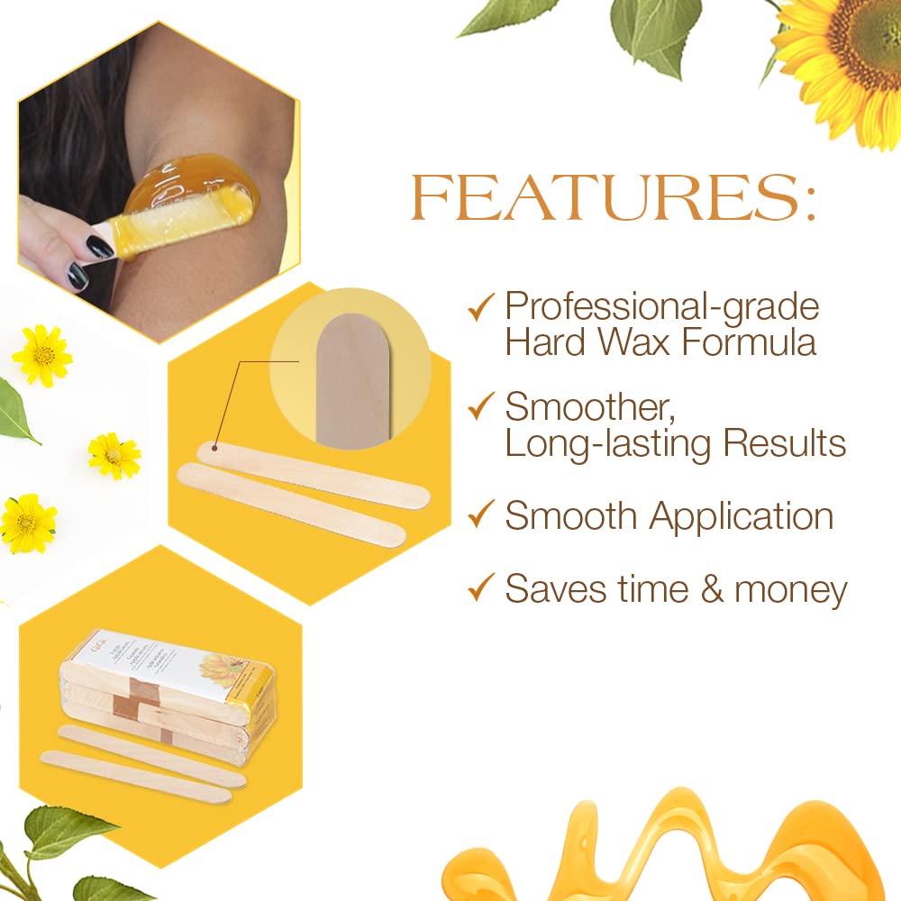 Gigi Honee Wax Applicators, Large, 100 Count