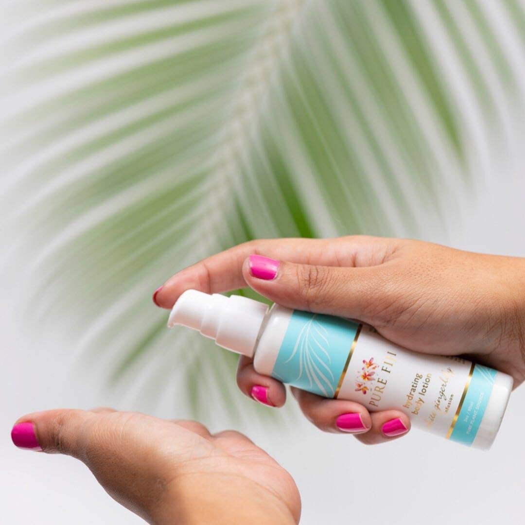 Pure Fiji White Gingerlily Travel Hydrating Body Lotion 90 ml