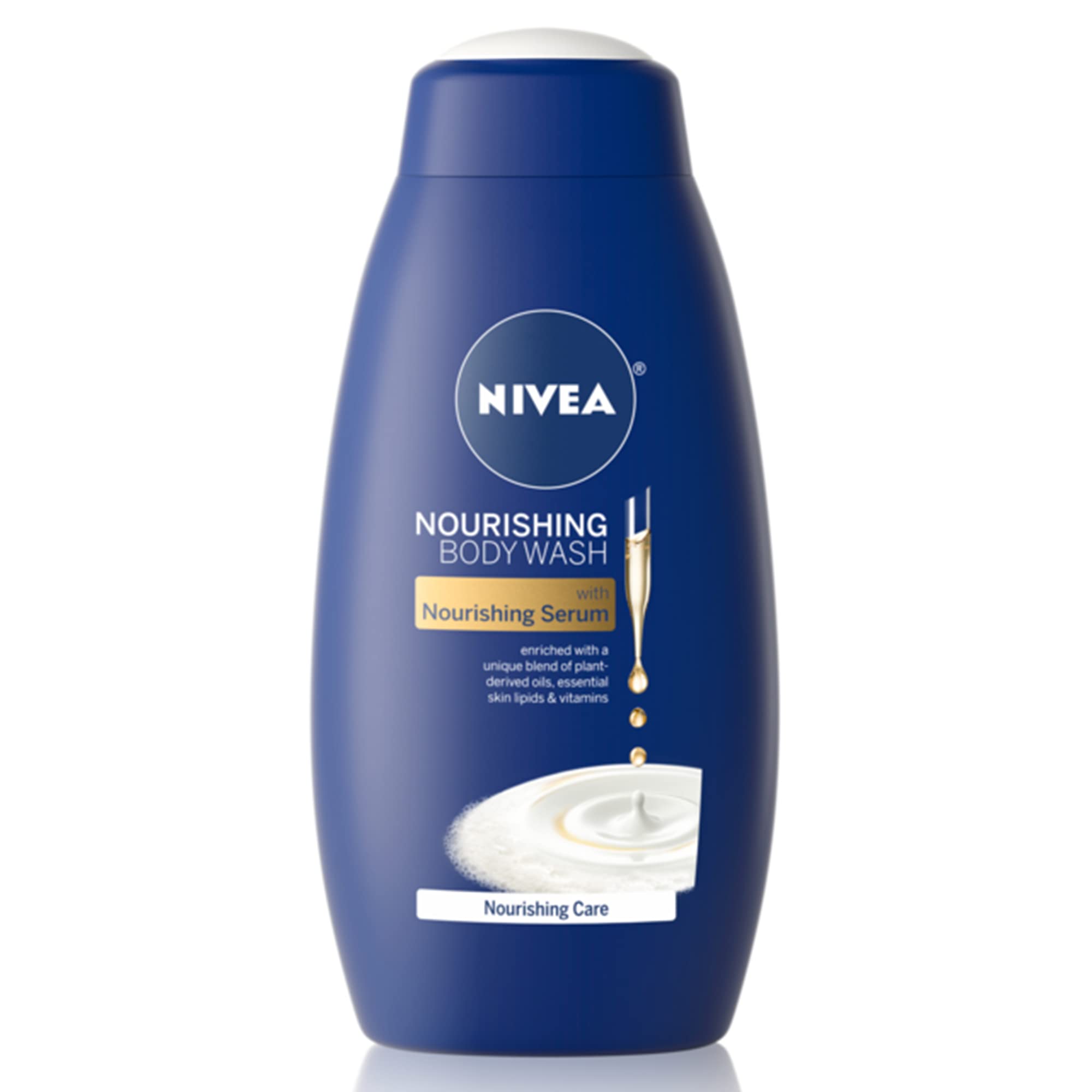 NIVEA Nourishing Care Body Wash - With Nourishing Serum