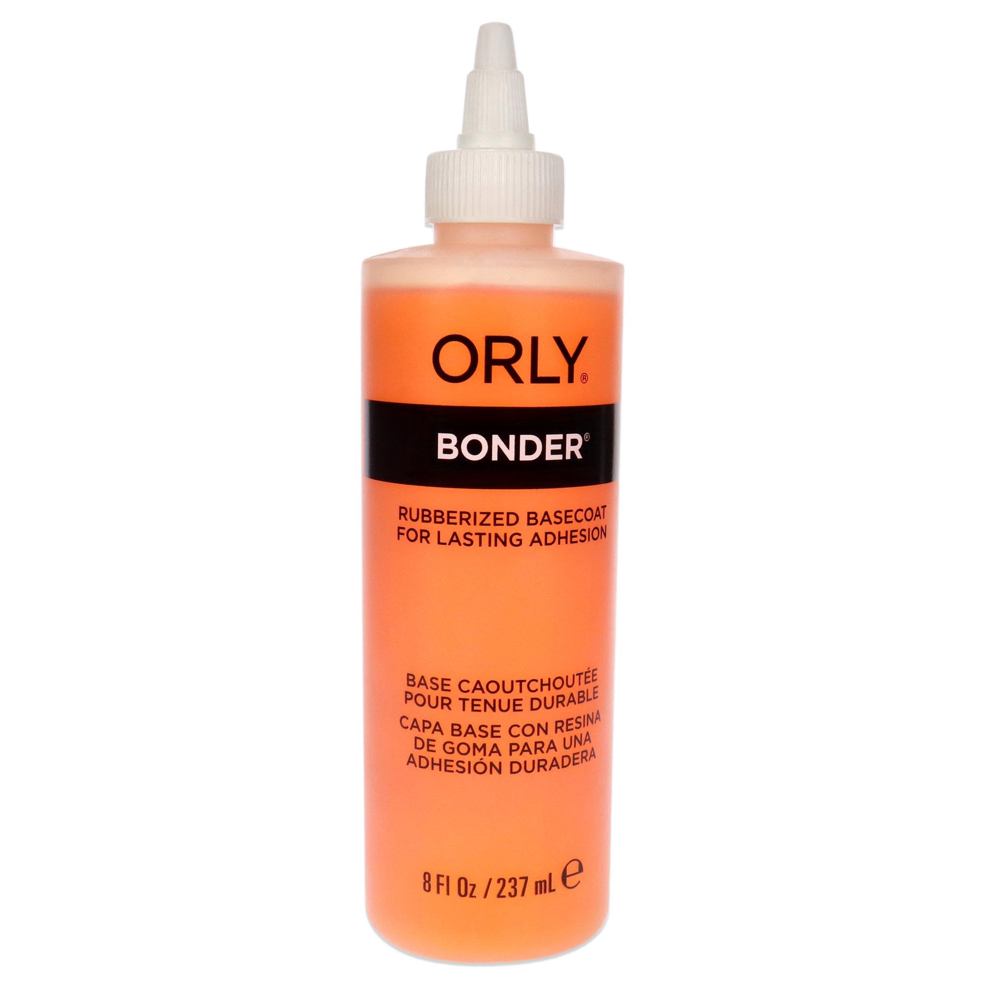 Orly Bonder Rubberized Nail Base Coat, 8 Ounce