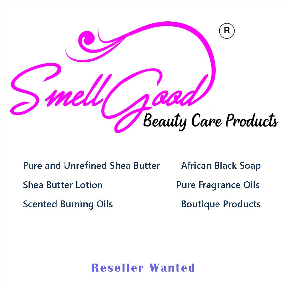 SmellGood - African Black Soap, totally natural, best quality, raw and organic soap, great for body and face wash, imported from Ghana, 8oz bar