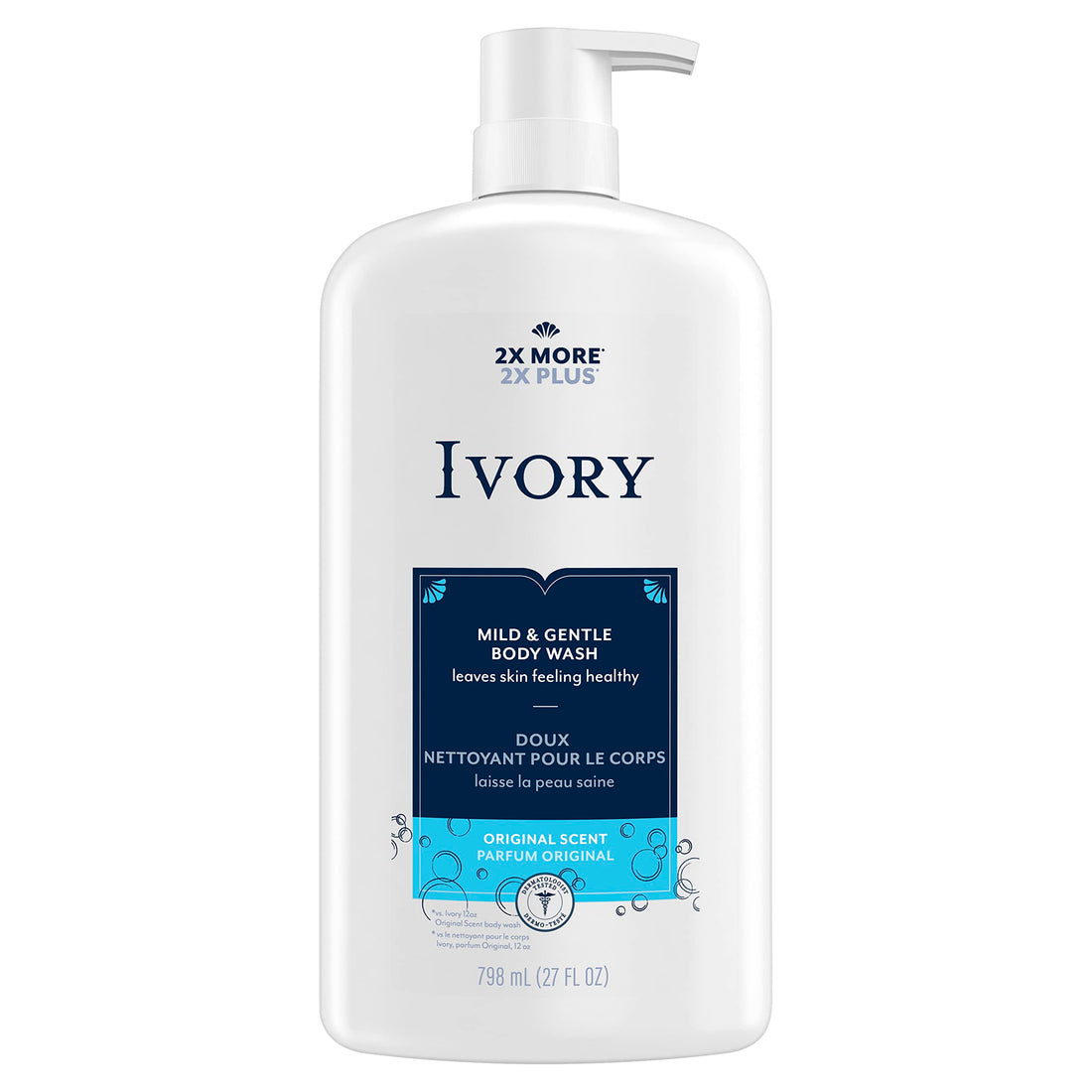 Ivory, Mild & Gentle Body Wash, Original, 27 Fl Oz