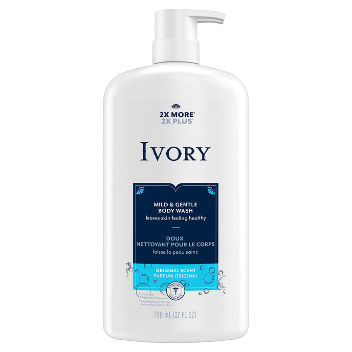 Ivory, Mild & Gentle Body Wash, Original, 27 Fl Oz