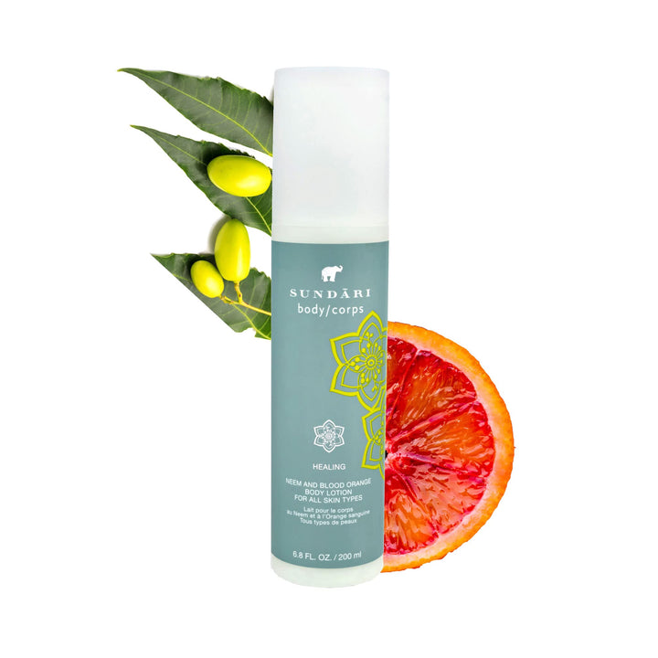 Sundari Neem and Blood Orange Body Lotion, 6.8 Ounce
