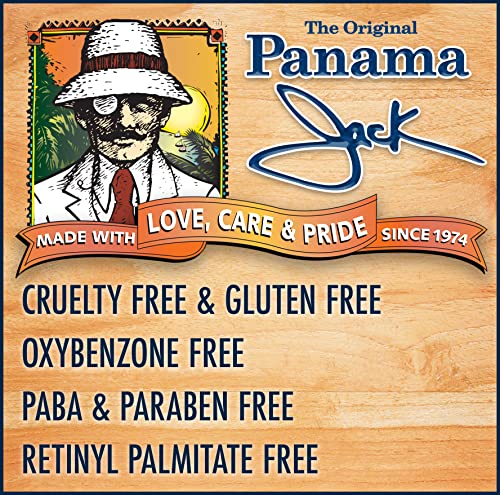 Panama Jack Sunscreen Lip Balm - SPF 45, Broad Spectrum UVA-UVB Sunscreen Protection, Prevents & Soothes Dry, Chapped Lips, Tropical, 2-pack