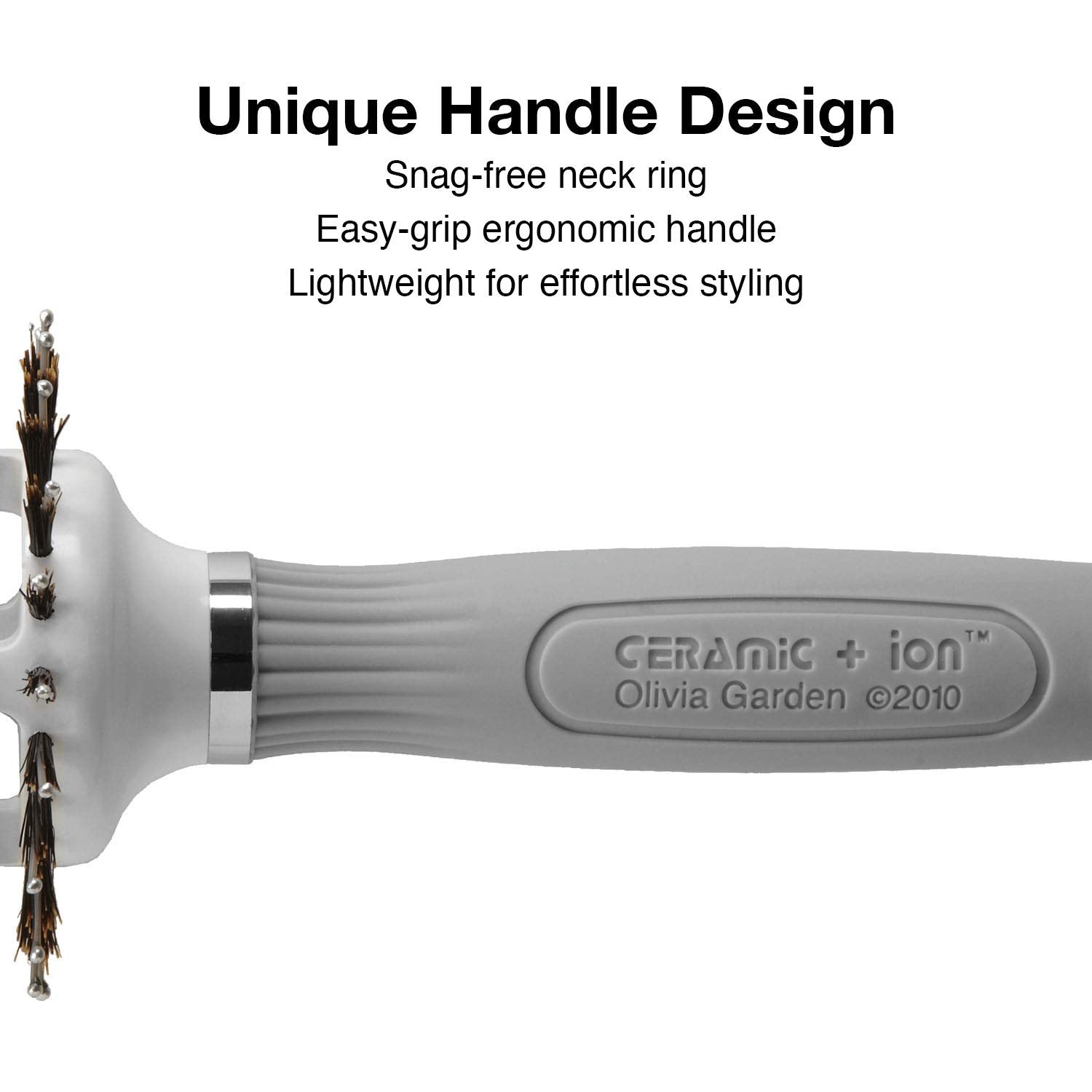 Olivia Garden Ceramic and Ion Turbo Vent Combo, Grande