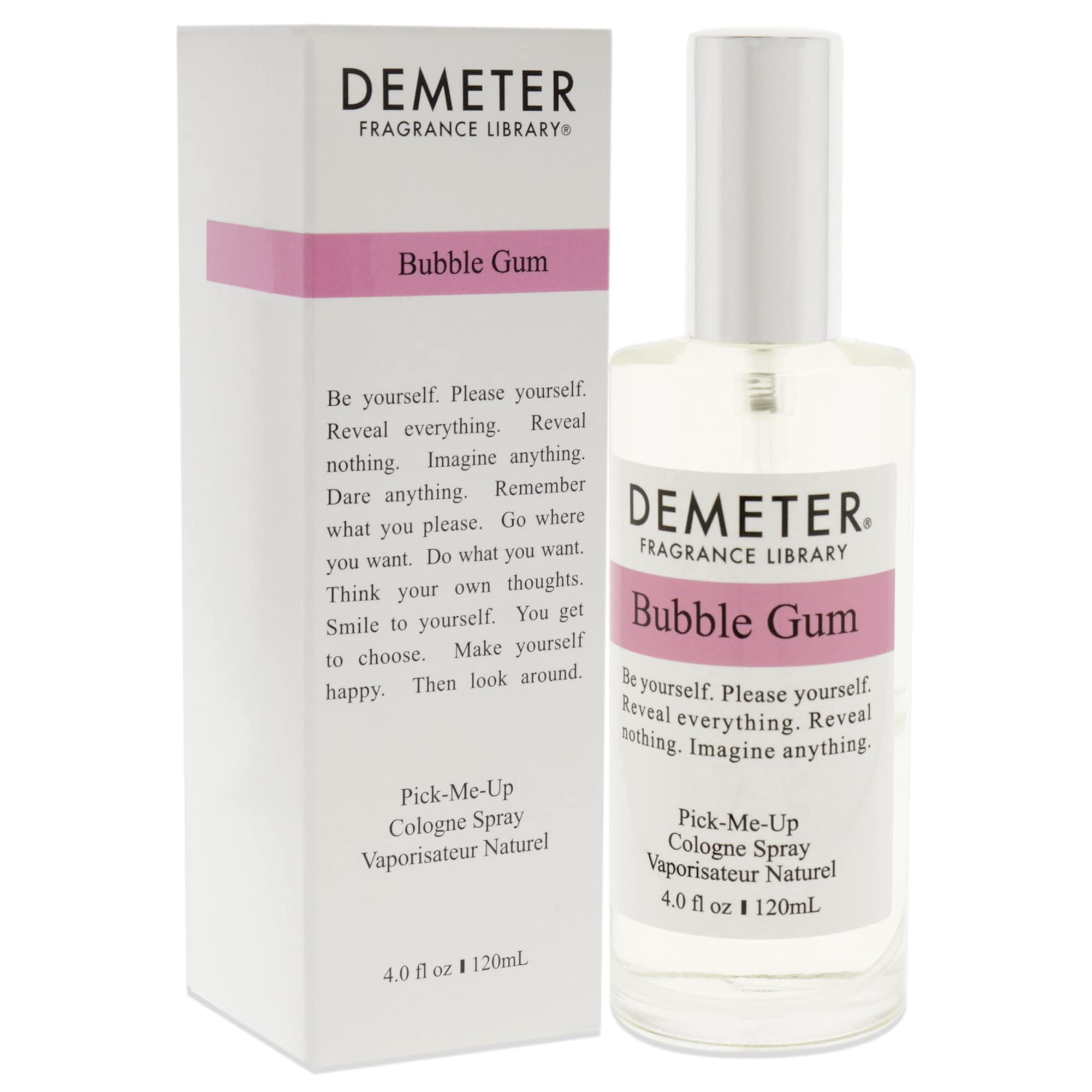 Demeter Cologne Spray for Women, Bubble Gum, 4 Ounce