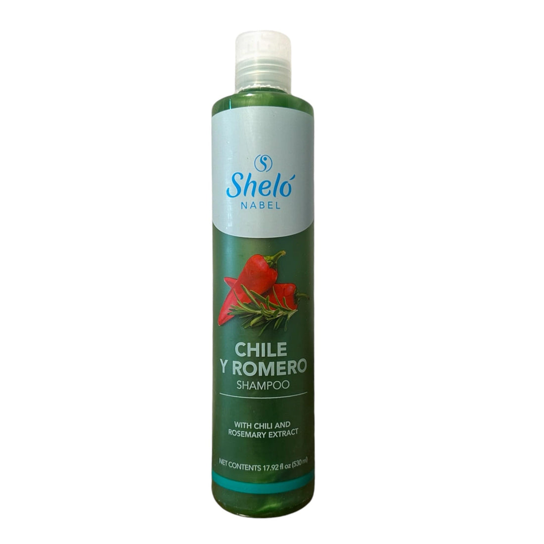Generic Shelo Nabel Chile & Rosemary Extract Shampoo, 17.92 fl oz/Shampoo de Chile y Romero Para un Cabello Abundante Shelo Nabel 530ml.