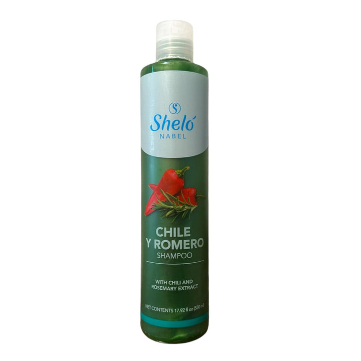 Generic Shelo Nabel Chile & Rosemary Extract Shampoo, 17.92 fl oz/Shampoo de Chile y Romero Para un Cabello Abundante Shelo Nabel 530ml.