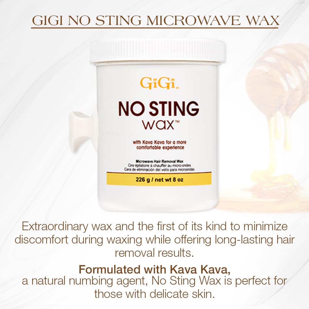 GiGi No Sting Microwave Wax, 8 oz.
