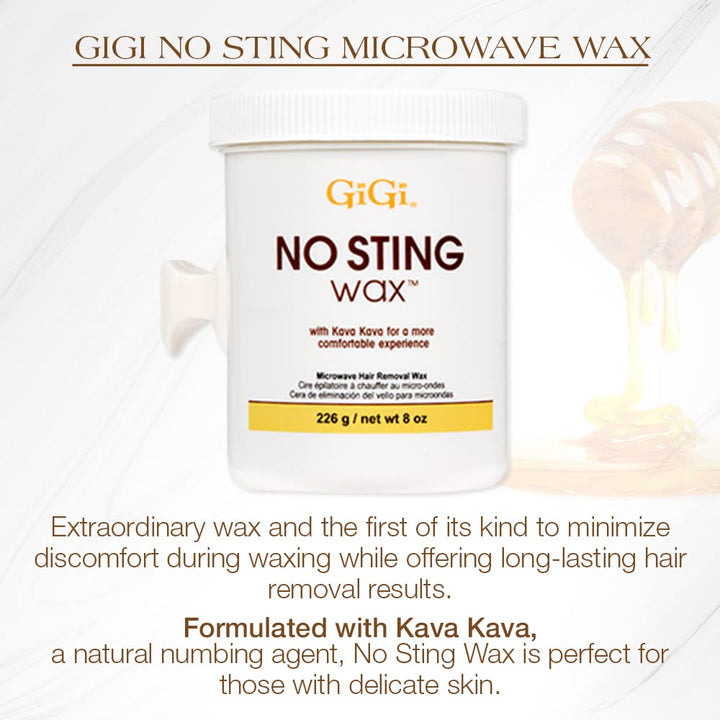GiGi No Sting Microwave Wax, 8 oz.