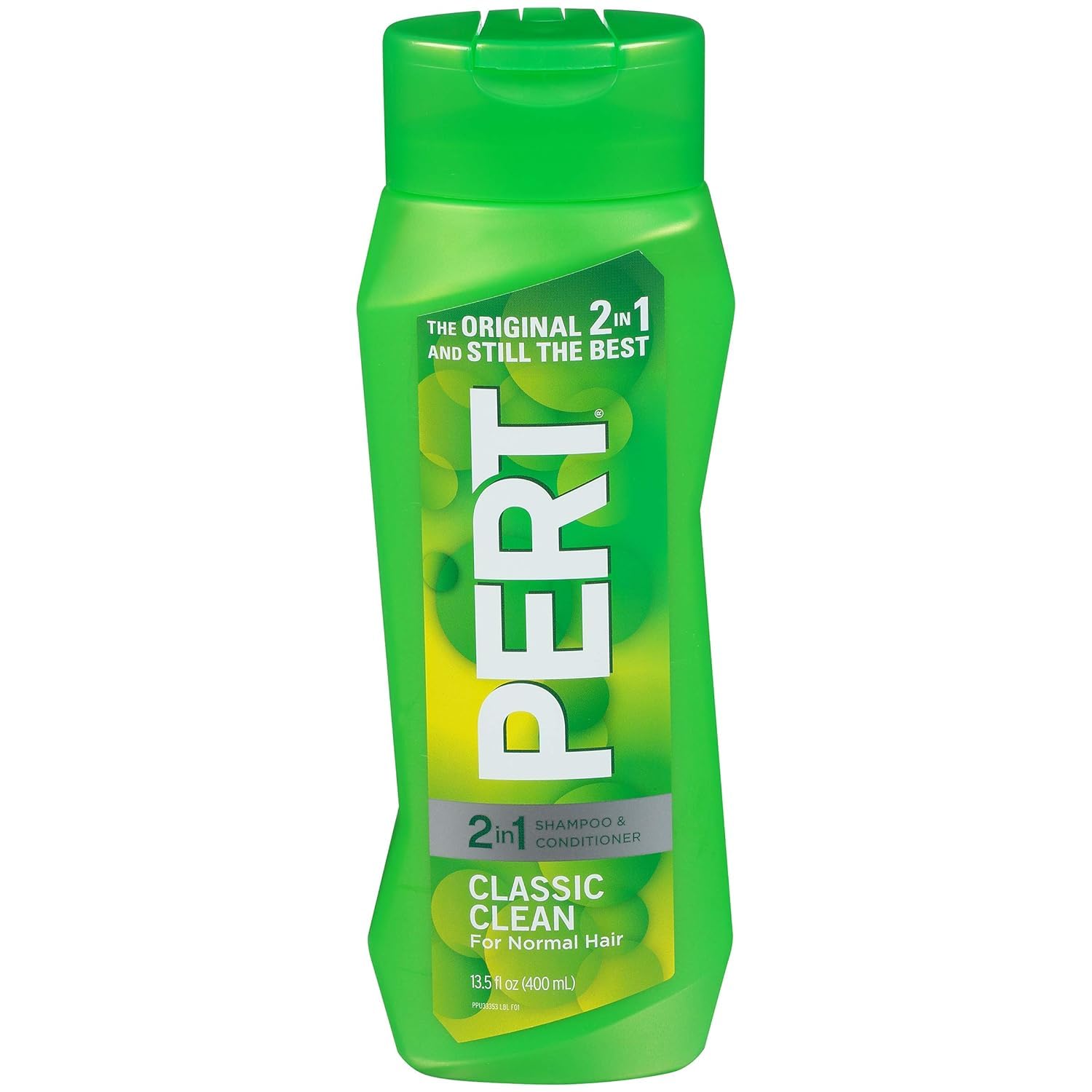 Pert Plus 2-in-1 Shampoo Plus Conditioner, Normal Hair 13.50 oz (Pack of 3)