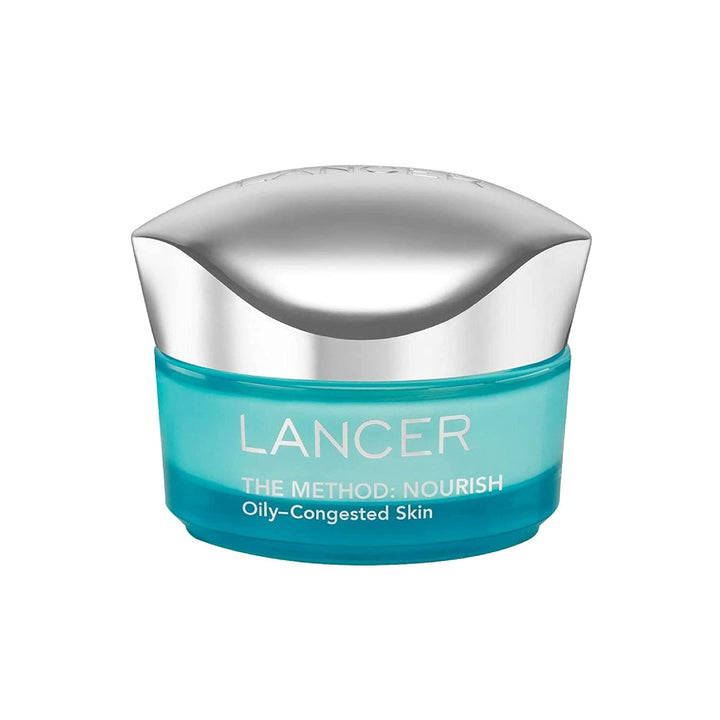 The Method: Nourish Oily-Congested Skin, 1.7 FL OZ, Dr. Lancer Dermatology Skincare, 3-Month Supply, For Daily Use, Ultra-Light Moisturizer, 3-Step Routine