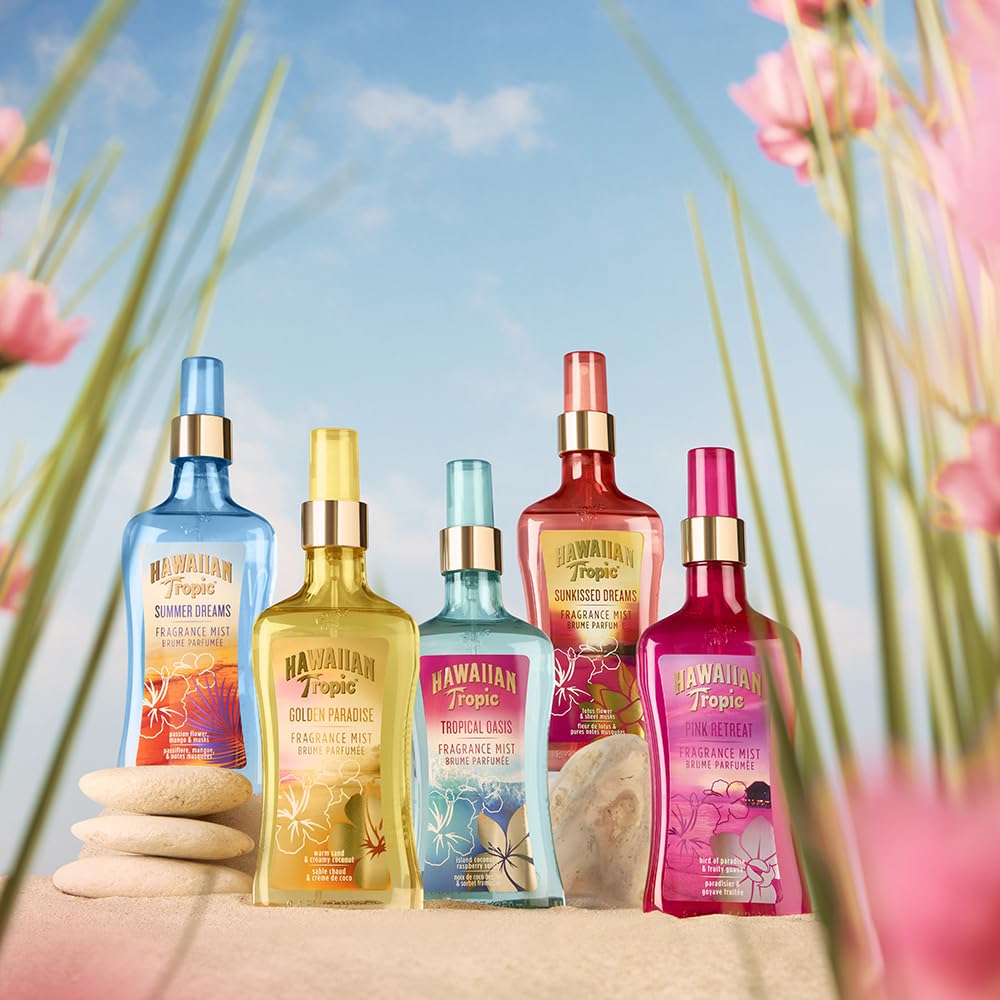 Hawaiian Tropic Golden Paradise Body Mist, 250 ml