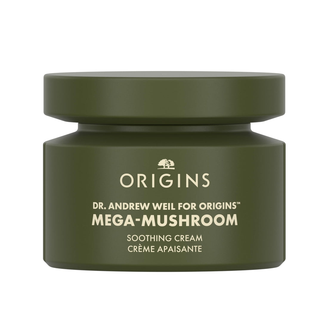 Origins Mega-Mushroom Soothing Cream | Visibly Soothes Skin | With Reishi Mushroom, 1.7 Fl Oz